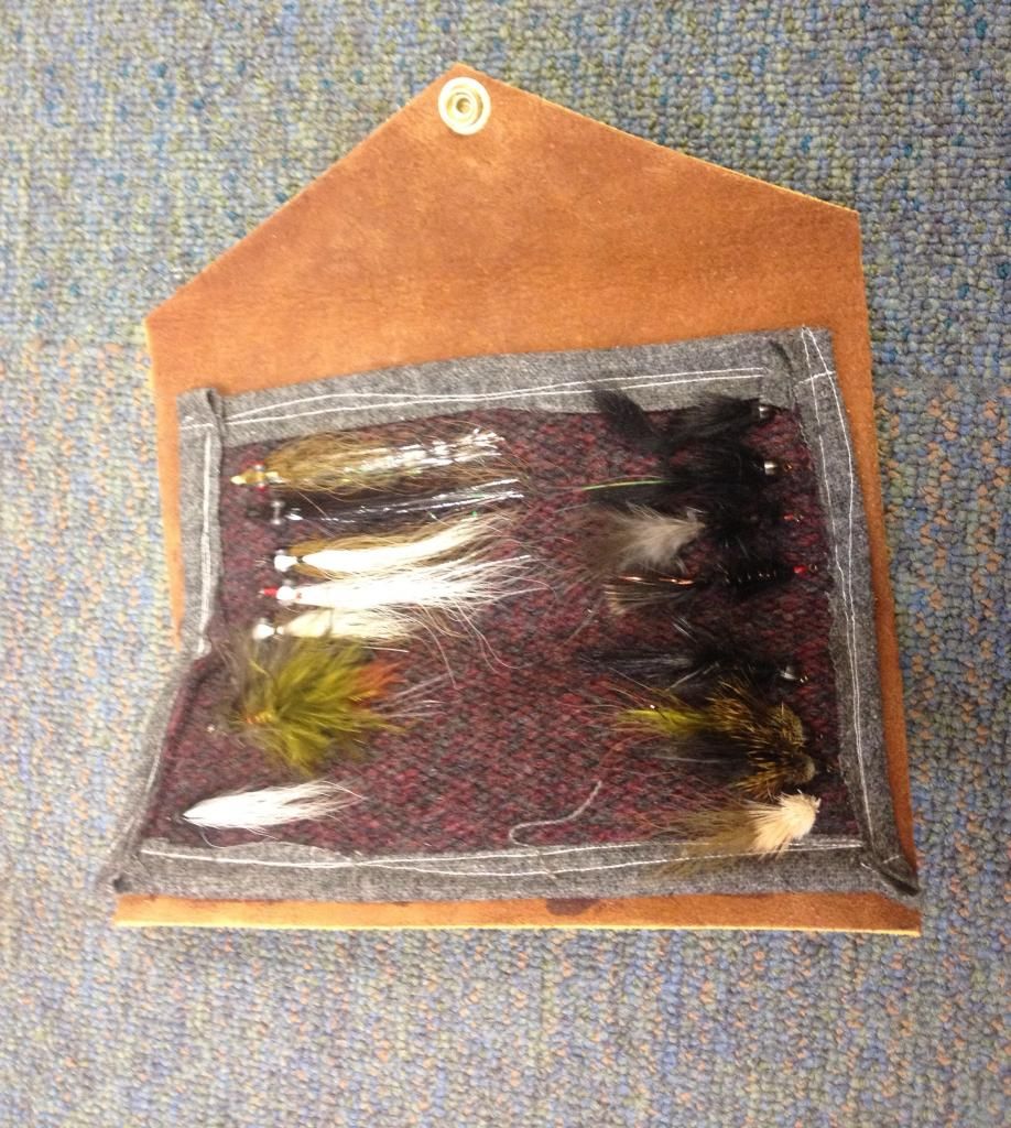 Homemade streamer wallet The North American Fly Fishing Forum